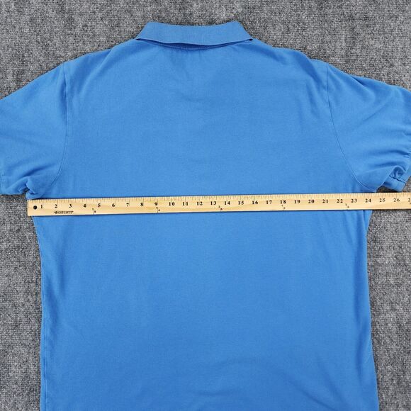 Peter Millar Shirt Mens XL Blue Polo Short Sleeve Performance Stretch Casual - Picture 4 of 13